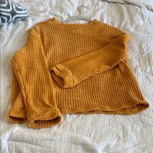 Yellow sweater